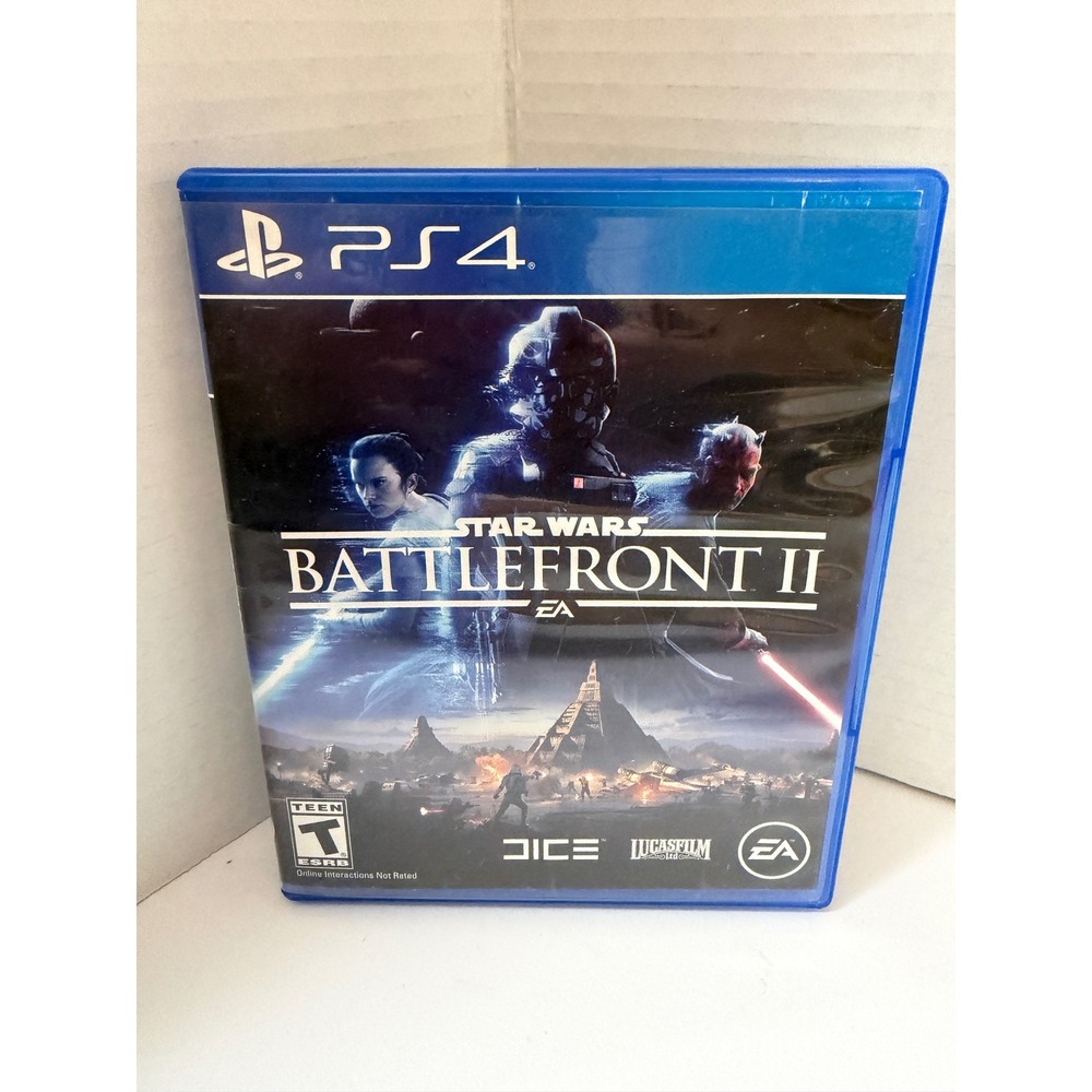 Star Wars Battlefront II PS4 PlayStation 4 Game EA DICE Lucasfilm 2017‎ CIB